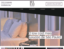 Tablet Screenshot of 155hotel.com.br